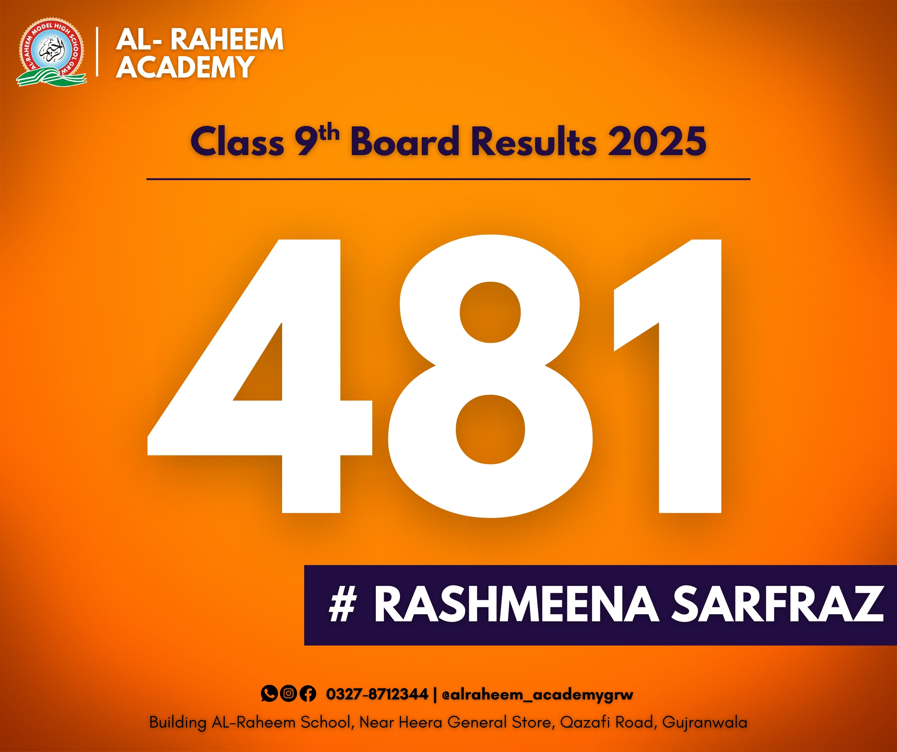 Rashmeena Sarfraz